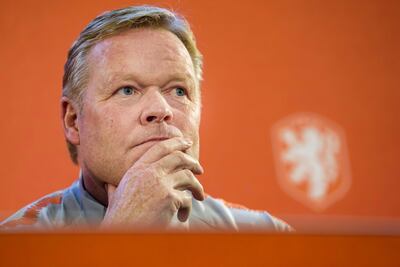 Ronald Koeman comunicó a la federación holandesa que quiere ir al Barcelona.