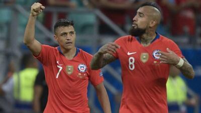 Alexis Sánchez y Arturo Vidal fueron convocados en Chile.