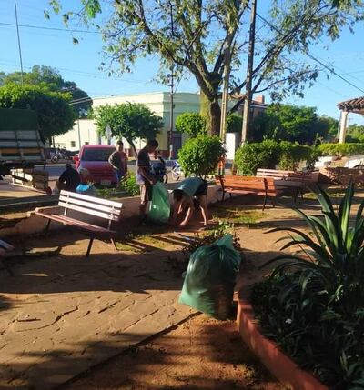 Intensifican campaña de limpieza en Caraguatay