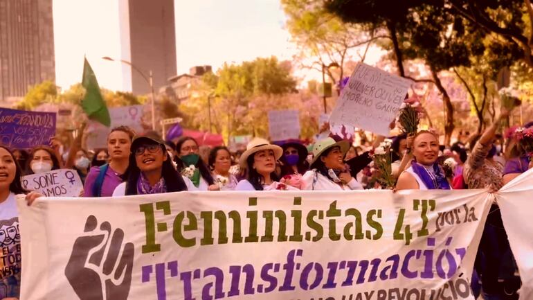 Una escena del videoclip.