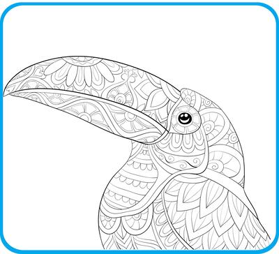 Colorear para concentrarse