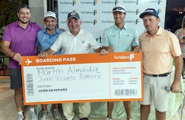 Ganadores de la Copa Fortaleza, en Hernandarias.