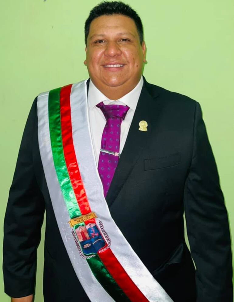 Fotografía de archivo: Claudio Samaniego, intendente de Nanawa.