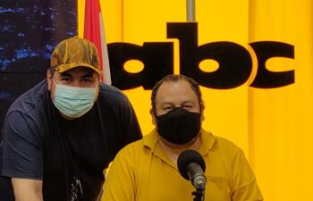 Hugo Agüero y Nelson Casco haciendo De todo un poco por ABC Cardinal.