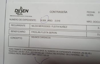 La familia ya solicitó ayuda a Diben, pero aun no tienen respuesta