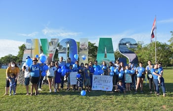Ayolas. Realizan movilización para pedir una “ley del autismo”.