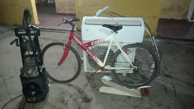 Recuperan objetos hurtados tras detención de presuntos ladrones