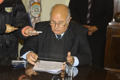 El exvicepresidente Óscar Denis.