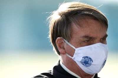 Jair Bolsonaro, presidente de Brasil.