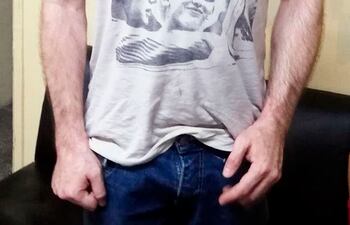 Gregorio Ramón Morales Macchi, alias Papo Morales, arrestado el martes último por el asesinato de Robert Fabián Marín Caballero.