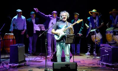 Rolando Chaparro durante un concierto celebrado en 2015. El músico fue internado esta semana.