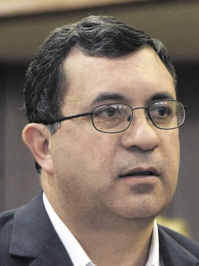 Amado Florentín, senador de la bancada “B” del PLRA, vicepresidente segundo de la Cámara de Senadores