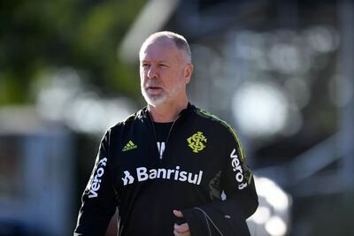 Mano Menezes, entrenador del Internacional de Porto Alegre.