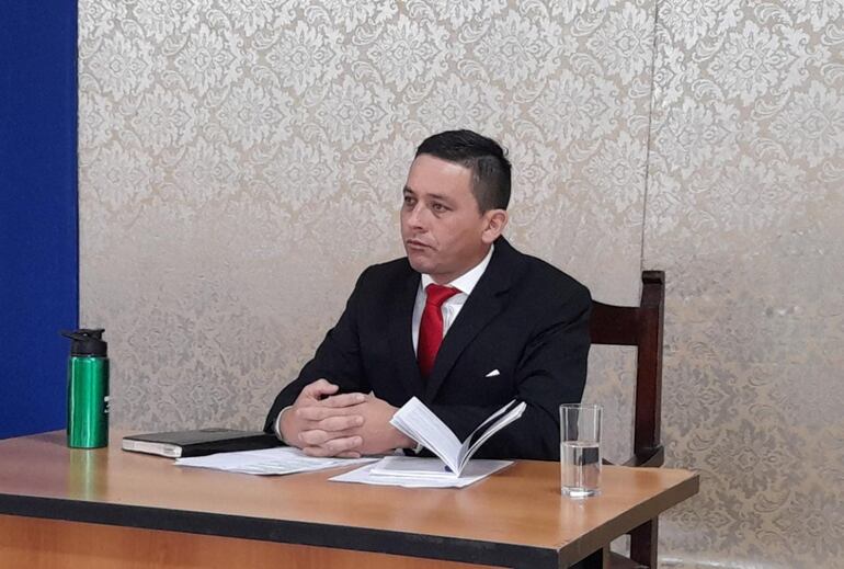 Domingo Ariel Girett (ANR) presidente de la Junta Municipal de San Juan Bautista.