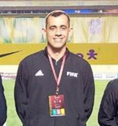 Juan Gabriel Benítez, árbitro paraguayo.