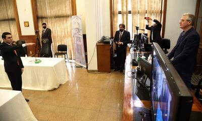 El cartista Hernán David Rivas juró como representante de la Cámara de Diputados ante el Jurado de Enjuiciamiento de Magistrados el 9 de junio, mismo día que recibió su título de abogado.