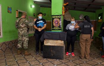 Dos personas fueron aprehendidas en el "Pasillo Chespi" en San Lorenzo.