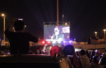 El año pasado la Maratón Nacional de Oración se realizó de forma virtual y culminó con una caravana, debido a la pandemia.