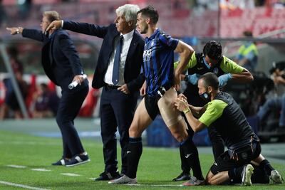 Gian Piero Gasperini, DT de Atalanta, dijo que solo puede agradecer a sus jugadores.