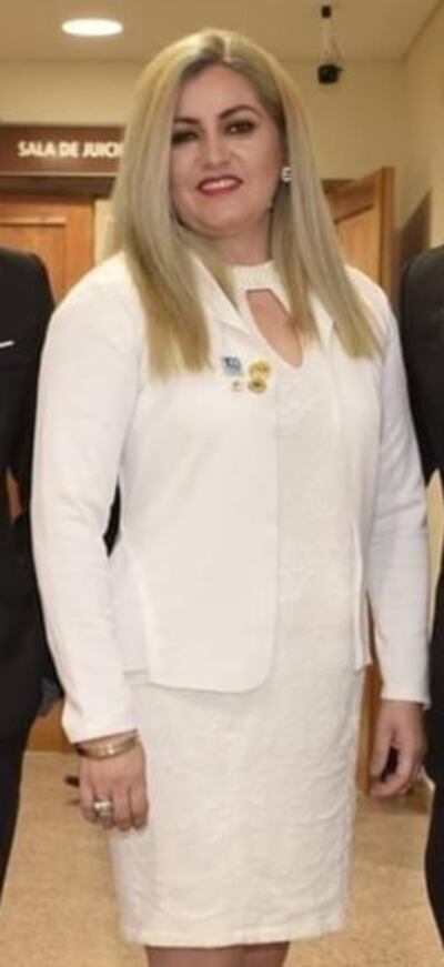 Mabel Villalba, nueva directora departamental de Educación de Caazapá.