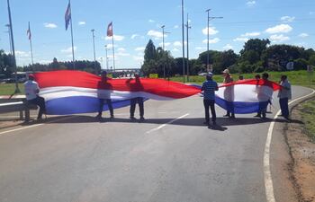 En el km 200 de la Ruta Py 02 que cruza por la jurisdicción de Pastoreo, dónde se registró el primer incidente.