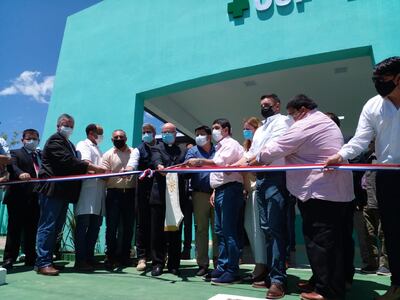 Esta mañana se inauguró el moderno edificio de la USF del barrio Obrero de Pilar.