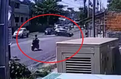 Accidente fatal sobre la avenida Fernando de la Mora.