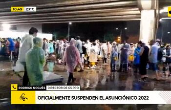 Asunciónico: día 2 también queda cancelado