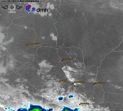 Anuncian tormenta para la mañana de este martes.
