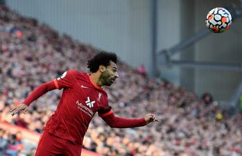 Mohamed Salah, jugador del Liverpool inglés y de la selección de Egipto.