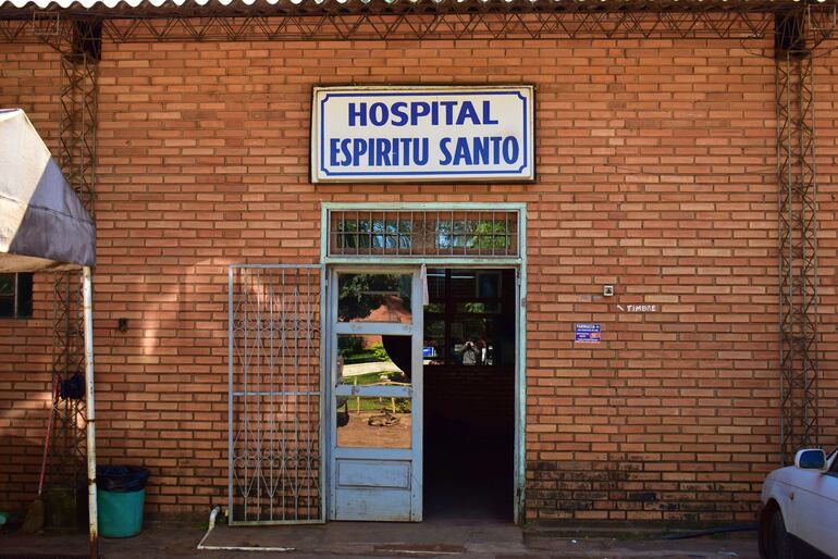 Fachada del Hospital Universitario "Espíritu Santo" de Villarrica.