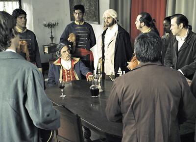 José Gentile interpreta al gobernador español en “Libertad”.