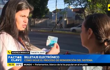 Desde el 1 de febrero ya únicamente el pago será del transporte será con las tarjetas.