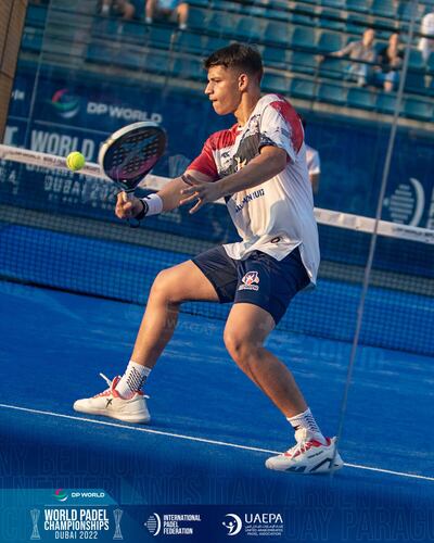 Martín Abud, uno de los integrantes del equipo nacional.