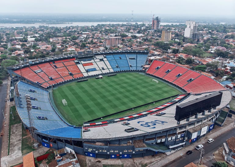 El estadio Defensores del Chaco será sede del último partido del año: la final del Clausura el 30 de diciembre.