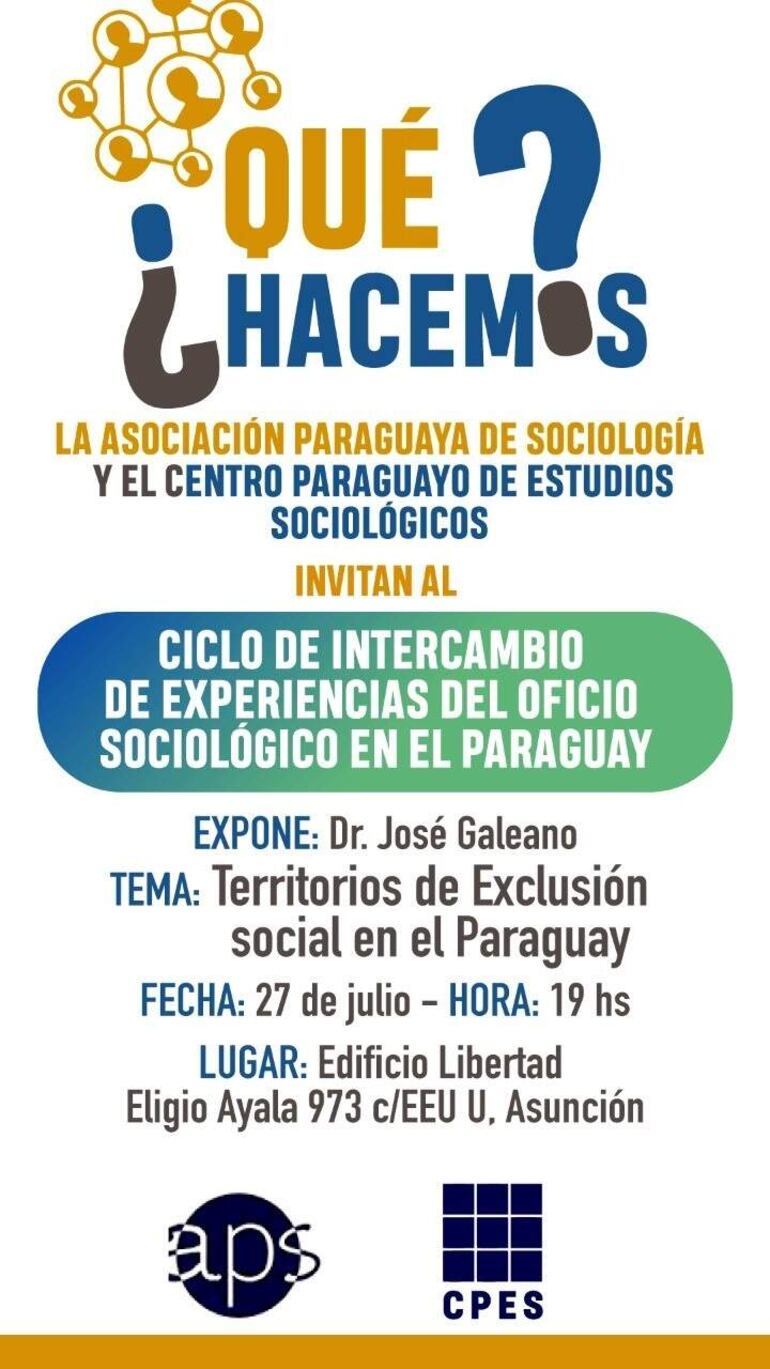 Afiche del encuentro que es abierto a todo público en general.