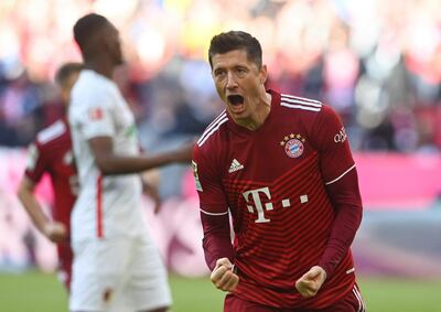 Festejo de Robert Lewandowski