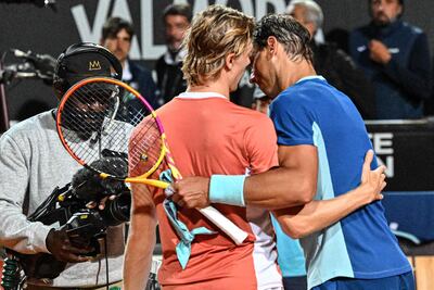 Rafael Nadal cayó ante Denis Shapovalov en el torneo de Roma.