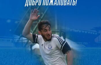 Diego Acosta, anunciado como nuevo jugador del Oremburgo, de la Liga Premier rusa.