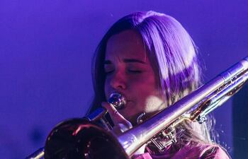 Diana Quiñones es una de las trombonistas que se presentará en este concierto.