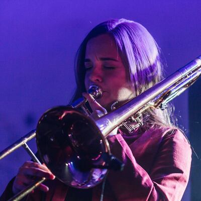 Diana Quiñones es una de las trombonistas que se presentará en este concierto.