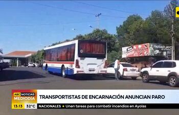 Transportistas de encarnación anuncian paro desde el próximo jueves