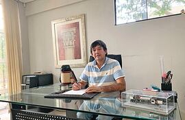 Ingeniero Augusto Ortellado Narváez, titular de la empresa.
