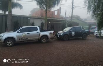 Casa ubicada en el barrio Ma. Victoria de Pedro Juan Caballero.