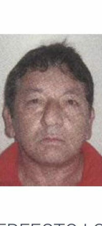 Perfecto López Molina, detenido en la comisaría 11ª de Asunción.