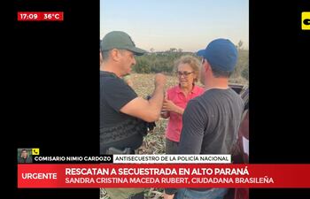 Rescatan a secuestrada en Alto Paraná