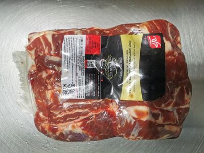 Uno de los cortes de carne con certificación kosher que se exporta a Israel