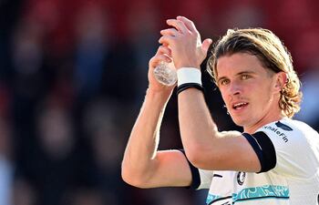 Conor Gallagher , juvenil delantero del Chelsea.