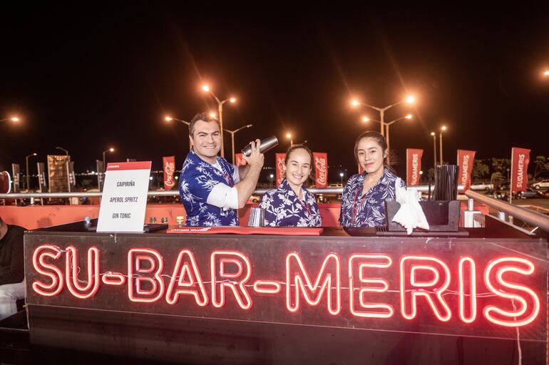 Clientes de Sudameris disfrutaron del Carnaval de Encarnación en el exclusivo espacio preparado para ellos.