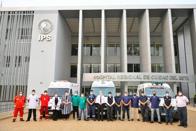 La Itaipú Binacional contrató 32 funcionarios para fortalecer el sistema de salud en Alto Paraná.